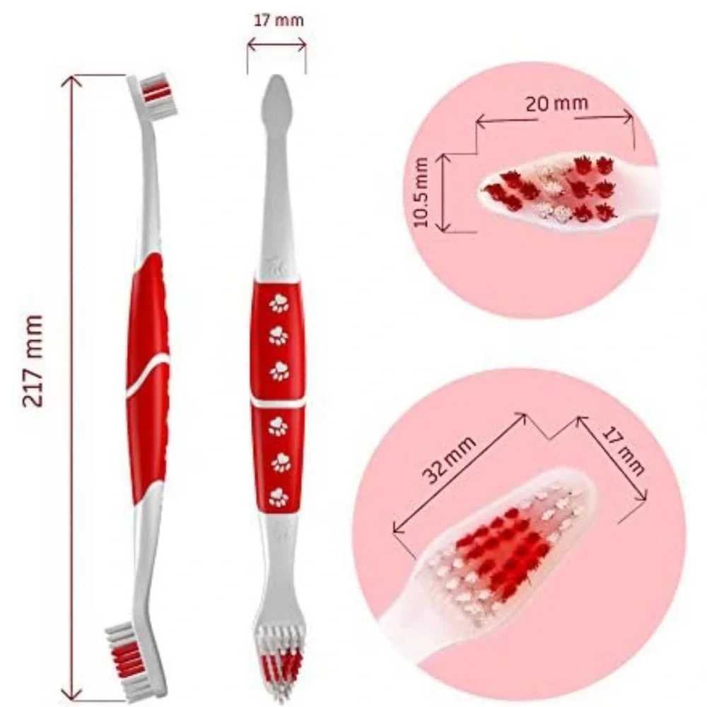 2 pack Pet toothbrush 4 pet owners who take their pet’s dental hygiene seriously